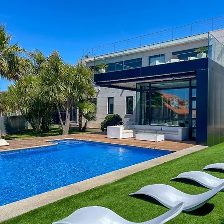 Villa Lujosa Vistas Al Mar Y Piscina Climatiza Sanxenxo