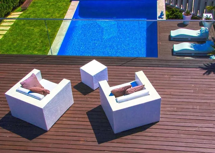 Lujosa Vistas Al Mar Y Piscina Climatiza 빌라 *